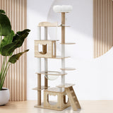 Alopet Cat Tree Tower Scratching Post Scratcher 190cm - Top-Down View