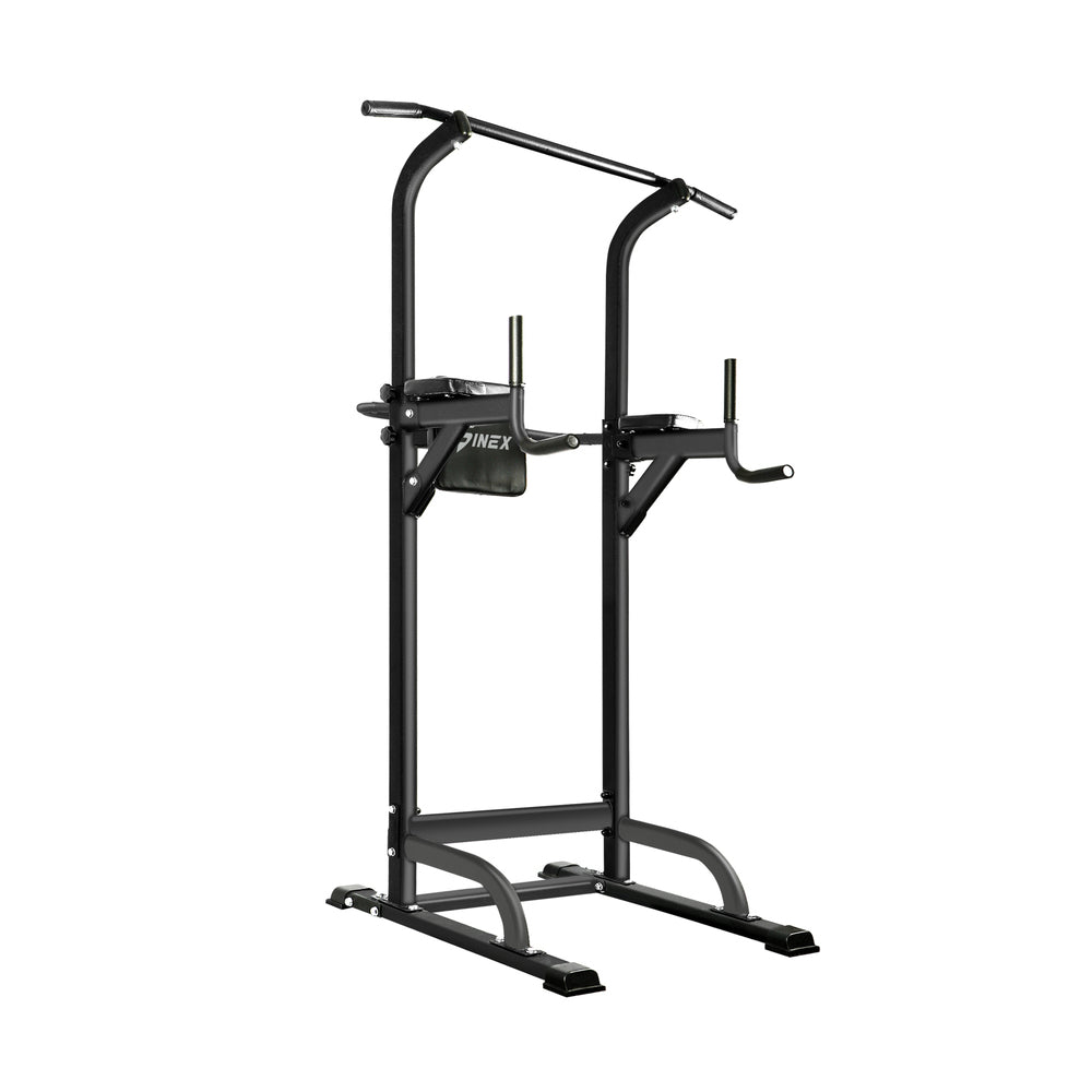 Finex Chin Up Tower Weight Bench Push Pull Up Knee Raise