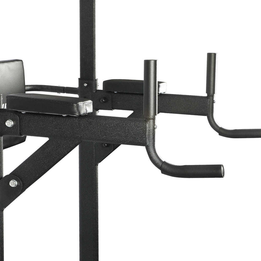 Finex Chin Up Tower Weight Bench Push Pull Up Knee Raise