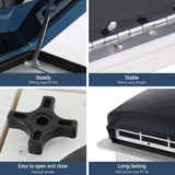 Weisshorn Caravan Air Vent Roof Hatch 12V Shower Fan Reversible Airlfow Rainy Use Camper - Close-Up Angle