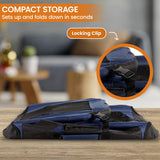 Royale Heavy Duty Soft Collapsible Pet Carrier - Large - Close-Up Angle