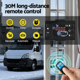 Giantz Diesel Air Heater All-in-one 12V 5KW LCD Remote Control for Car RV Indoors 2025 caravan machinery - Top-Down View