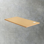 Oikiture Standing Desk Board with Drilled Hole Oak 120x60cm