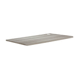 Oikiture Standing Desk Top Adjustable Electric Grey-Oak