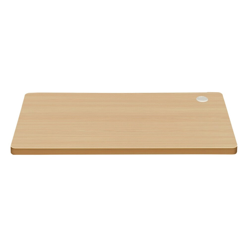 Oikiture Standing Desk Top with Drilled Hole OAK 150x75cm