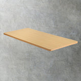 Oikiture Standing Desk Top with Drilled Hole OAK 160x75cm