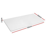 Artiss Standing Desk Top White 120CM - Front View
