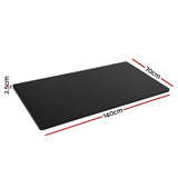 Artiss Standing Desk Top Black 140CM - Front View