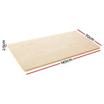 Artiss Standing Desk Top White Oak 140CM, image 2