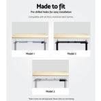Artiss Standing Desk Top White Oak 140CM, image 6