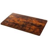 Artiss Standing Desk Top Rustic Brown 140CM - Close-Up Angle