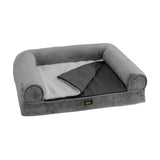 Alopet Orthopedic Dog Bed Memory Foam Removable Cover Large
