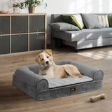 Alopet Pet Bed Memory Foam Orthopedic Removable Cover XX Large