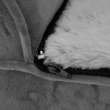 Alopet Dog Bed Memory Foam Orthopedic Removable Cushion - Close-Up Angle