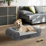 Alopet Dog Bed Memory Foam Orthopedic Removable Cushion
