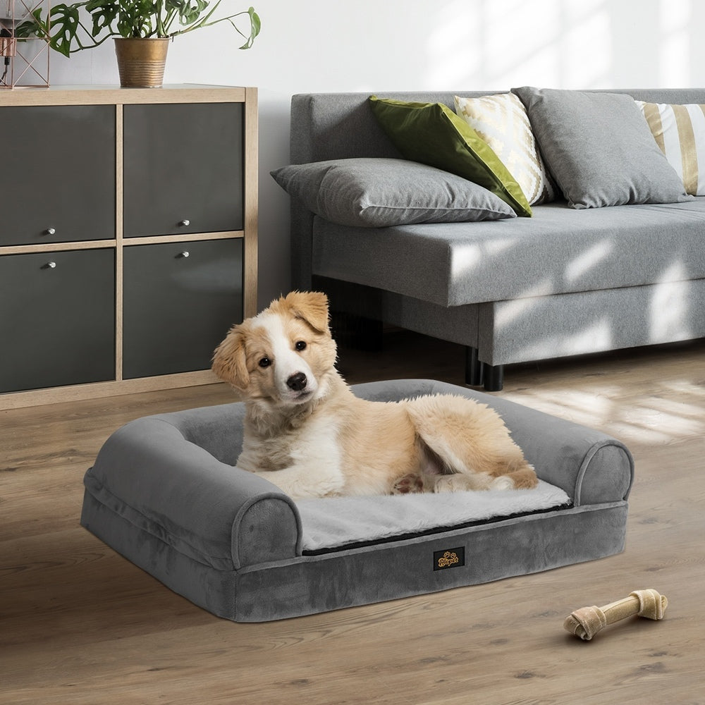 Alopet Dog Bed Memory Foam Orthopedic Removable Cushion