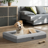 Alopet Orthopedic Dog Beds Washable Removable Medium - Low Angle
