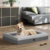 Alopet Orthopedic Dog Beds Washable Removable Large - Low Angle