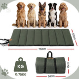i.Pet Outdoor Dog Bed Large Water-resistant Washable Foldable Travel Dog Mat Green - Extra Image