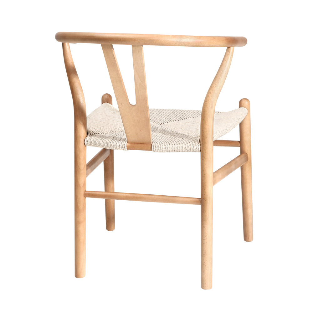 Oikiture Dining Chair Wooden Hans Wegner Wishbone Chair