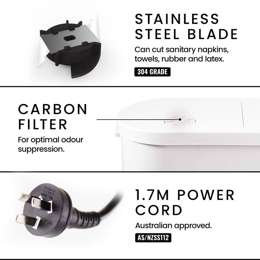 PROTEGE 4 Inlet Commercial Macerator Pump for P-Trap Toilet