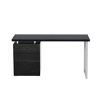 Artiss Computer Desk Drawer Black 140CM, image 3