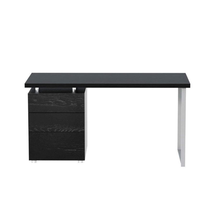 Artiss Computer Desk Drawer Black 140CM, image 3