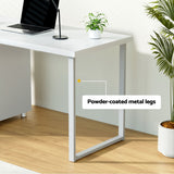 Artiss Computer Desk Drawer White 140CM - 45-Degree Angle