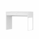 Artiss Computer Desk Drawer White - Low Angle