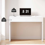 Artiss Computer Desk Drawer White - 45-Degree Angle