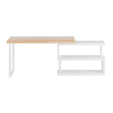 Artiss Computer Desk Bookshelf 140CM - Side View