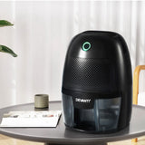 Devanti Dehumidifier 600ML Air Purifier Black - Close-Up Angle