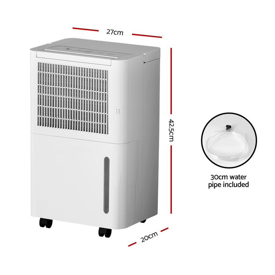 Devanti Dehumidifier 12L Air Purifier White, image 2