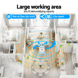 Devanti 50L/Day Dehumidifier Home Air Dryer Mould Moisture 8.5L Tank - Top-Down View