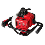 Giantz Post Hole Digger Motor Only Engine Petrol Red - Front View