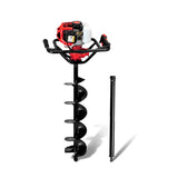 Giantz Post Hole Digger 200mm Petrol Drill Extension Bits Auger - Low Angle