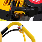 Giantz 74CC Post Hole Digger Motor Only Petrol Engine Yellow - Rear View