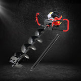 Giantz Post Hole Digger 200mm Petrol Drill Auger Extension Bits - Close-Up Angle