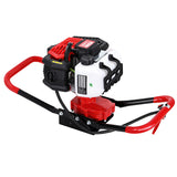 Giantz Post Hole Digger Motor Only Petrol Engine Red - Front View