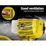 Giantz 80CC Post Hole Digger Motor Only Petrol Engine Yellow - 45-Degree Angle