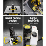 Giantz 80CC Petrol Post Hole Digger Auger Extension Bits Kits - 45-Degree Angle