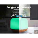 Devanti Aroma Diffuser Aromatherapy Humidifier 500ml - 45-Degree Angle