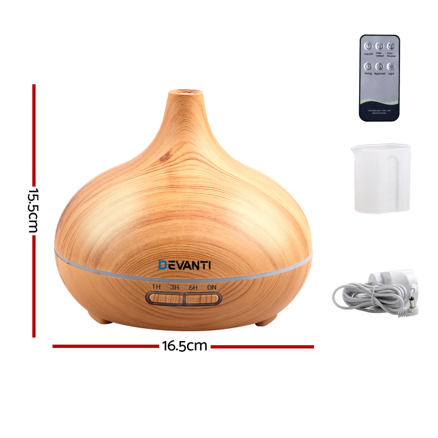 Devanti Aroma Diffuser Aromatherapy Humidifier 300ml, image 2