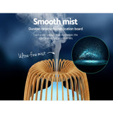 Devanti Aroma Diffuser Aromatherapy Remote 500ml - Close-Up Angle