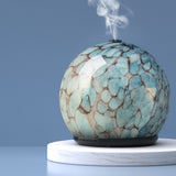 Devanti 4-in-1 Glass Aroma Diffuser with Night Light and Ultrasonic Technology - 240ml - Close-Up Angle