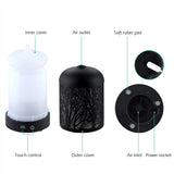 Devanti Aroma Diffuser Aromatherapy Black 160ml - Top-Down View