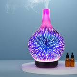Devanti 4-in-1 Ultrasonic Aroma Diffuser with 3D Light Effect and Humidifier - Close-Up Angle