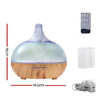 Devanti Aroma Diffuser Aromatherapy 3D Glass 400ml, image 2