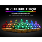 Devanti Aroma Diffuser Aromatherapy 3D Glass 400ml, image 3