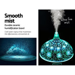 Devanti Aroma Diffuser Aromatherapy 3D Glass 400ml, image 6
